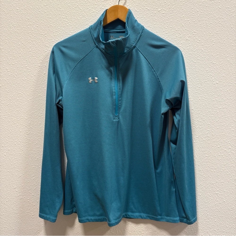 Under Armour Blue Quarter-Zip Top‎